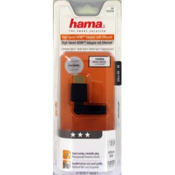 Hama HDMI Adapter  Han-Hun Rotation Sort Guldbelagt TL