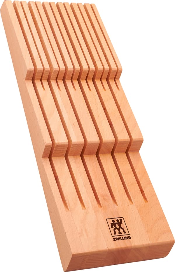 Zwilling Knivopbevaring - Bøg - 8 knive - Brun