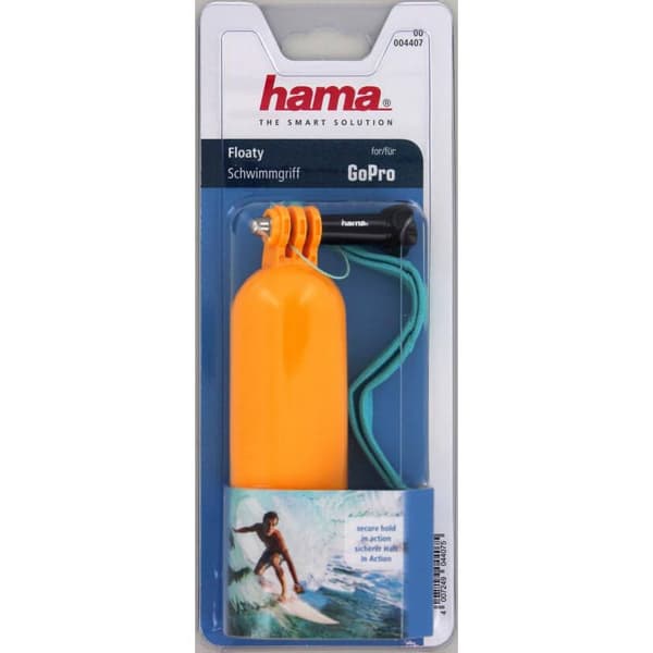 Hama GoPro Flyterem Gul