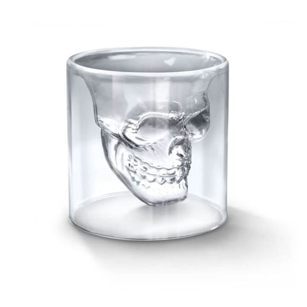 MikaMax Shotglas med dödskalle