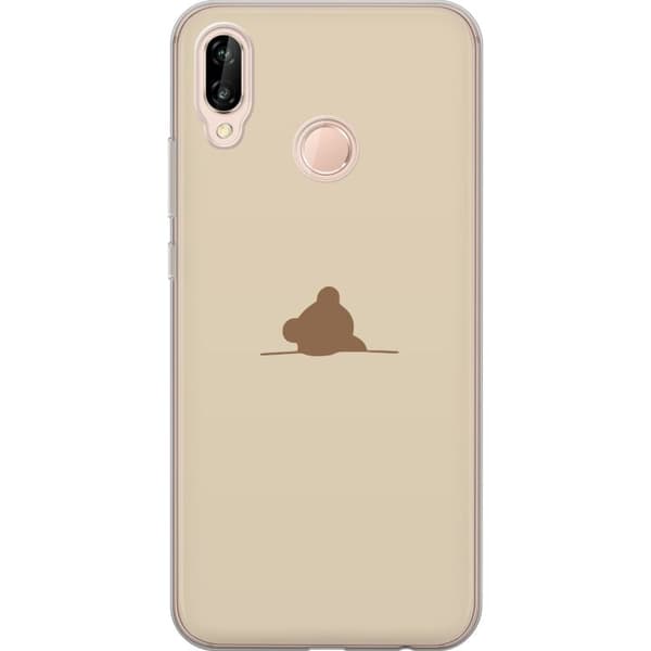 Mobildeksel til Huawei P20 lite med Nalle motiv
