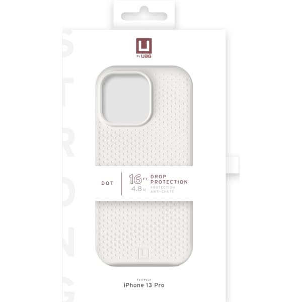 urbanarmorgear iPhone 13 Pro [U] Dot Cover, Marshmallow