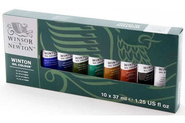 Winton oljefargesett 10x37 ml