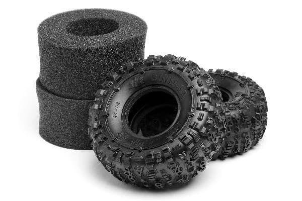 HPI Rover-Ex Tire (Pink/Rock Crawler/2Pcs)