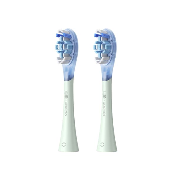 Oclean Borsthuvud Ultra Clean 2-Pack Grön