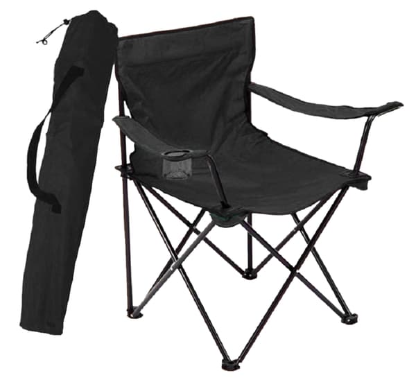 Campingstol m armstöd