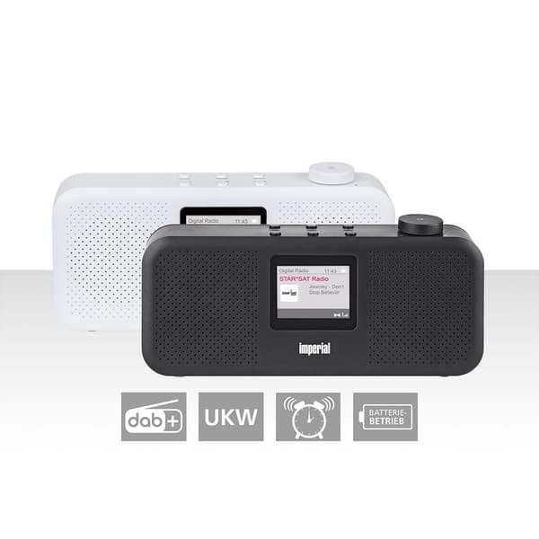 imperial DABMAN 16 DAB+ / FM stereoradio musta