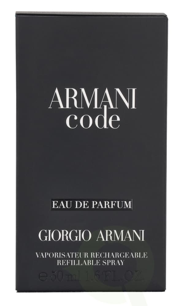 Armani Code Pour Homme Edp Spray Refill 50 ml