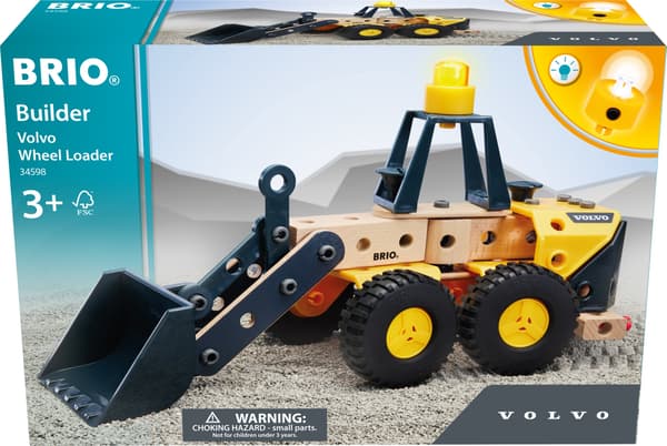Brio Builder 34598 - Volvo hjullaster