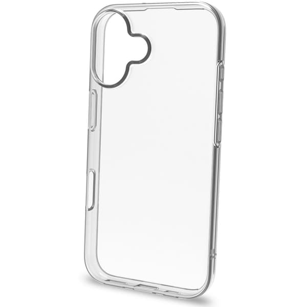 Celly Gelskin TPU-deksel iPhone 16 Transparent