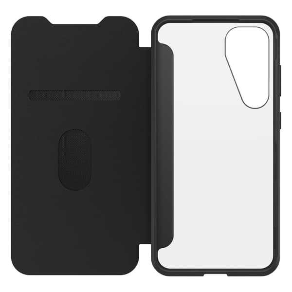 Otterbox React Folio Samsung Galaxy S25+ Black Crystal - clear/black