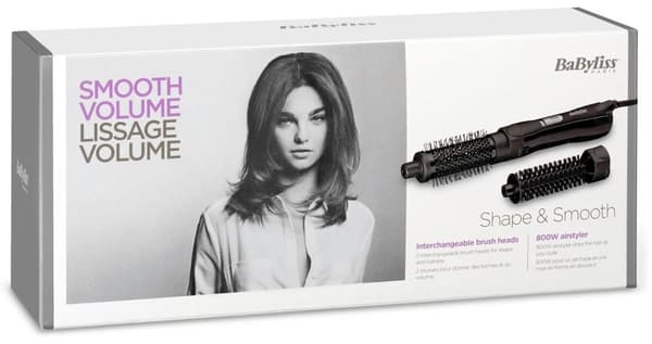 Babyliss AS82E Shape &amp; Smooth varmluftsbørste