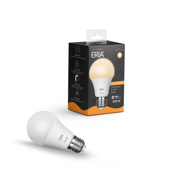 Adurosmart E27 Flame Bulb 2200k Kellertävä valo Zigbee