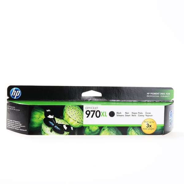 HP Musteet CN625AE 970XL Musta