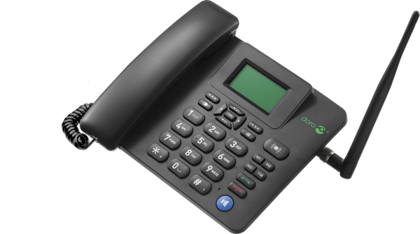 Doro 4100H 4G Desk Phone, Black