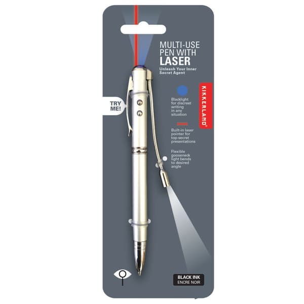 Kikkerland Pen med lys