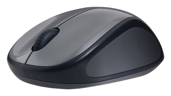 Logitech Trådlös mörkgrå mus (910-002203)