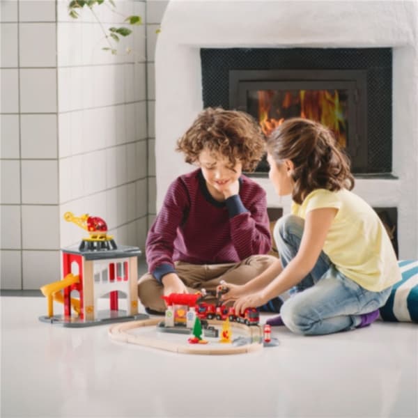 Brio 33815 Togsett med brannmannstema