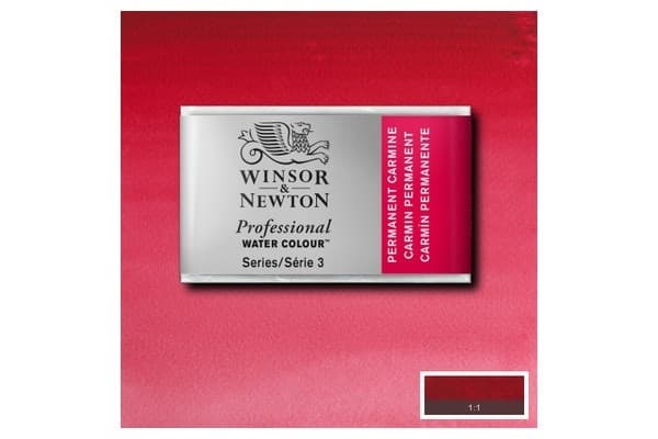 Prof Water Colour Pan/W Perm Carmine 479