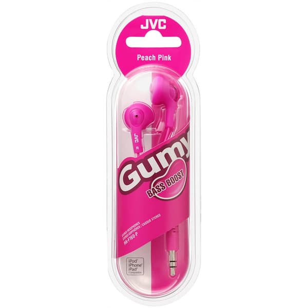 JVC Øreplugger Gumy Bass-Boost In-Ear Rosa