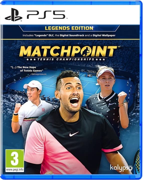 Matchpoint: Tennis Championships - Legends Edition (FR/Multi in game) (PS5)