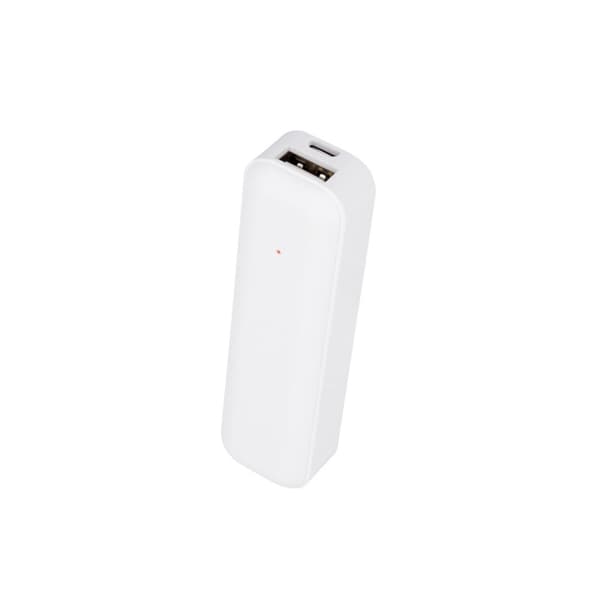 Setty Powerbank 2600 mAh Mini, hvit