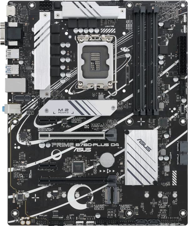 ASUS PRIME B760-PLUS D4 ATX-hovedkort