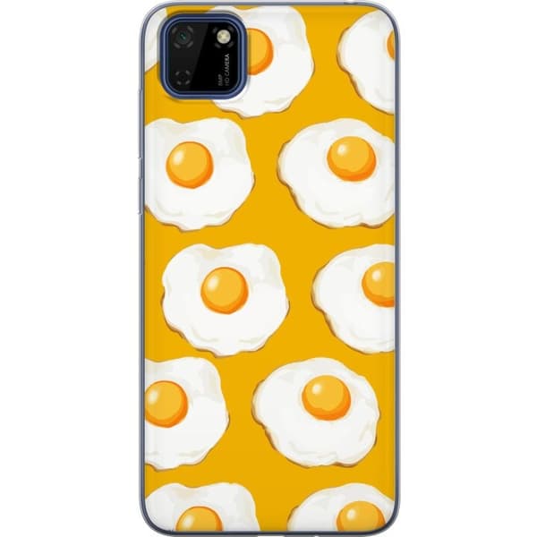 Mobildeksel til Huawei Y5p med Stekt egg motiv