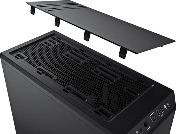 Be Quiet! Pure Base 600 ATX-kabinet, sort