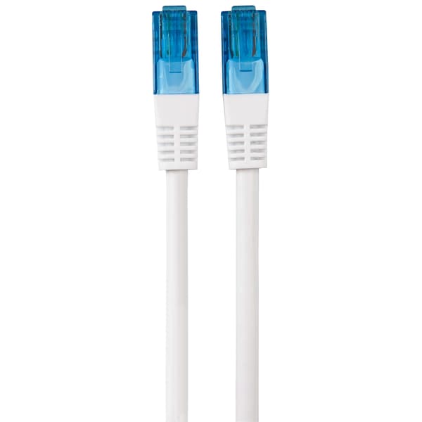 HAMA Netværkskabel CAT6 UTP Hvid Bulk 20,0m ST