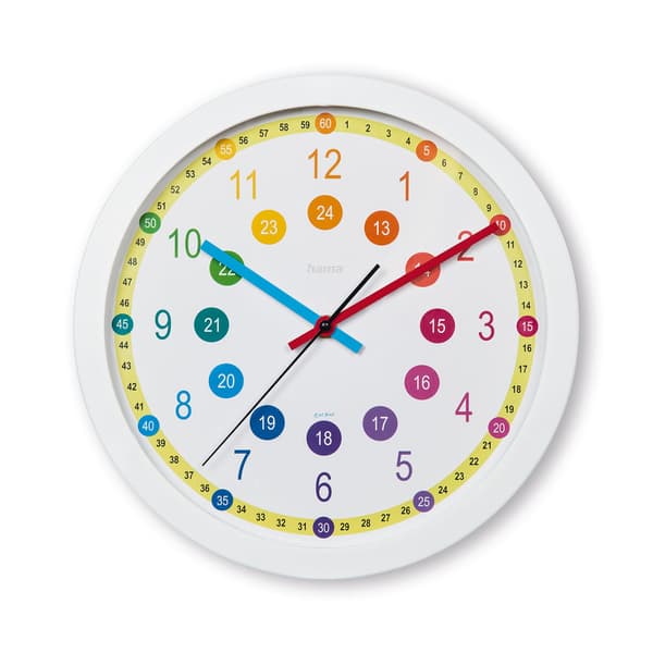 Hama Klocka Digital Vägg Analog Barnrum