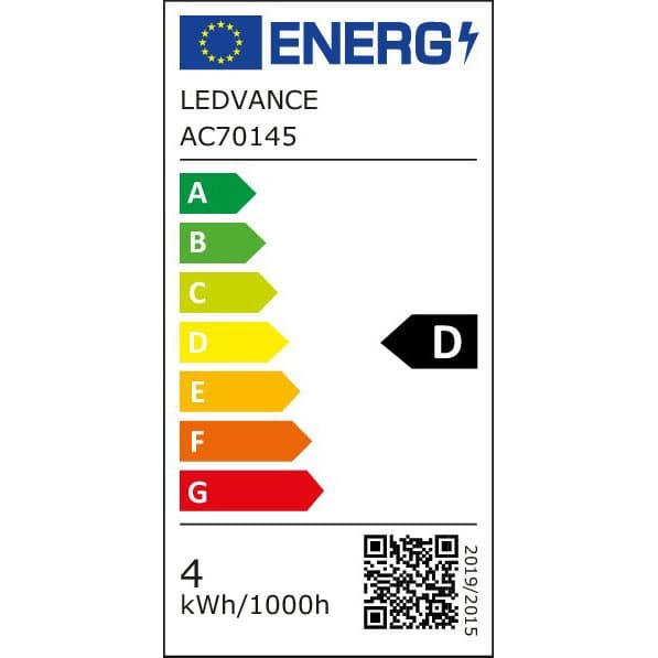 Osram Pære LED Retrofit Classic A Dim 3,4W 827 Clear E27