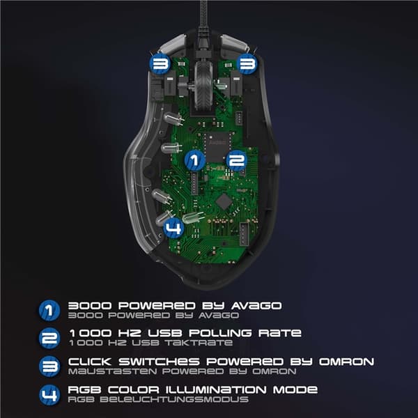 Urage Mus Gaming Reaper Revolution