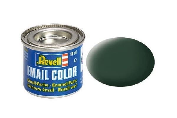 Revell tummanvihreä matta RAF, 14ml
