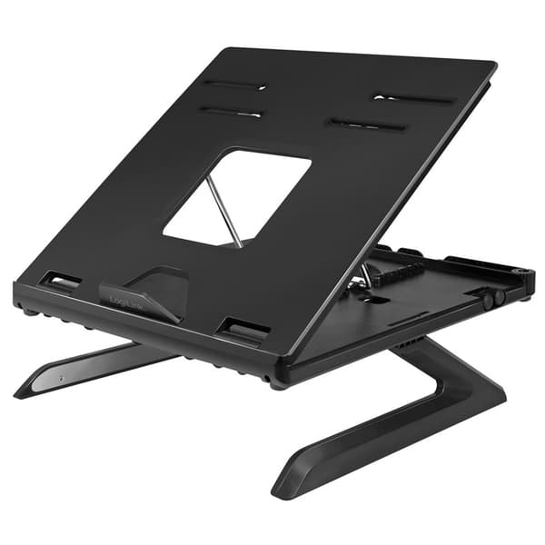 LogiLink Hopfällbart Laptopställ och höjdjusterbart Sv