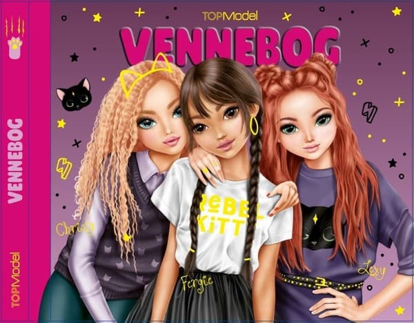 TOPModel vennskapsbok REBEL KITTY ( 4513200 )