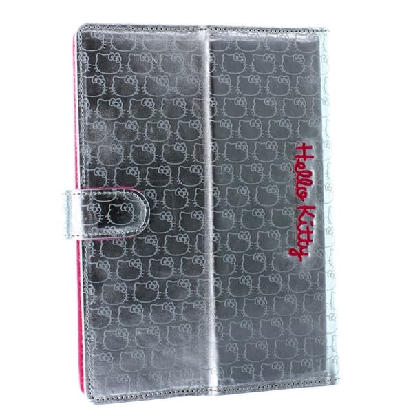 HELLO KITTY Tablet Etui Sølv 7-8" Universal