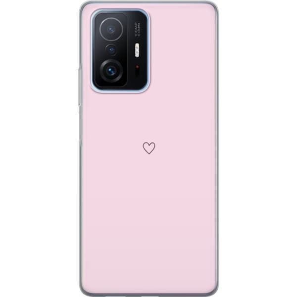 Mobildeksel til Xiaomi 11T med Hjerte motiv