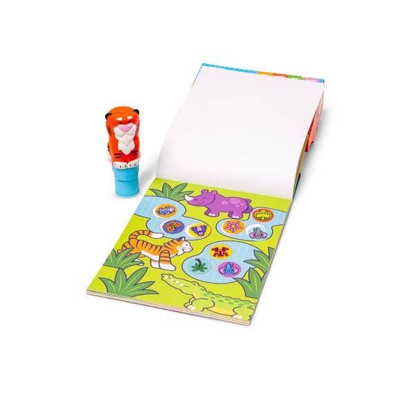 Melissa & Doug Tarra WOW! Tiger kirjan & Tarrat
