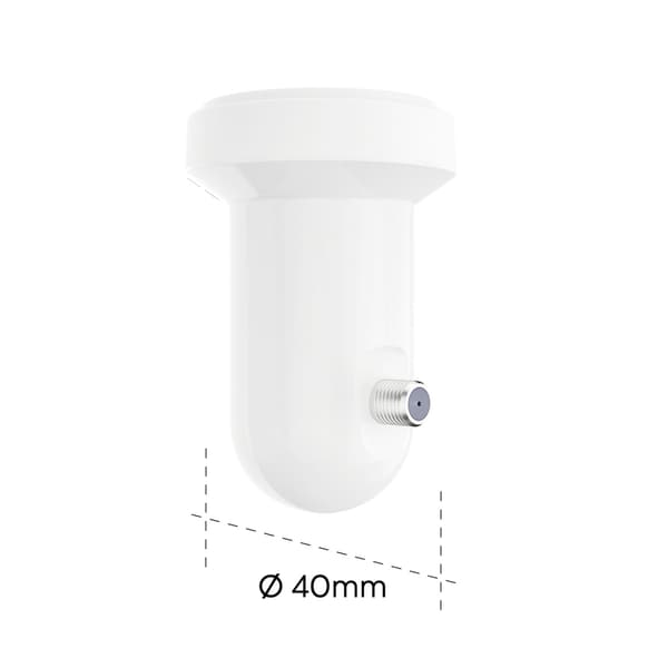 Hama Universal LNB Single Hvit