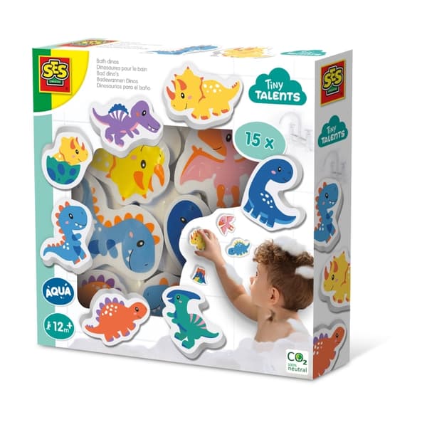 SES Creative Badetid - Dinosaurer af skum - (S13214)
