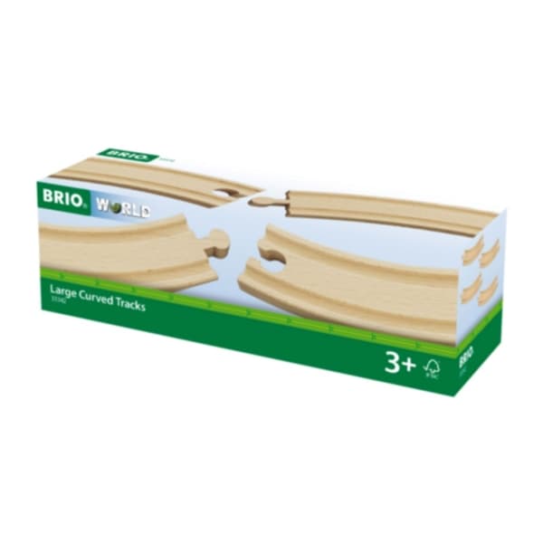 Brio 33342 Böjda Skenor