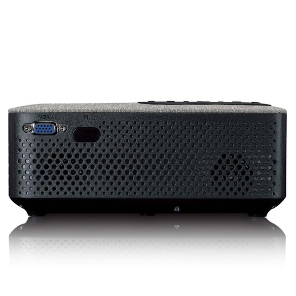 Lenco HD 720P LCD-projektori Bluetoothilla Harmaa