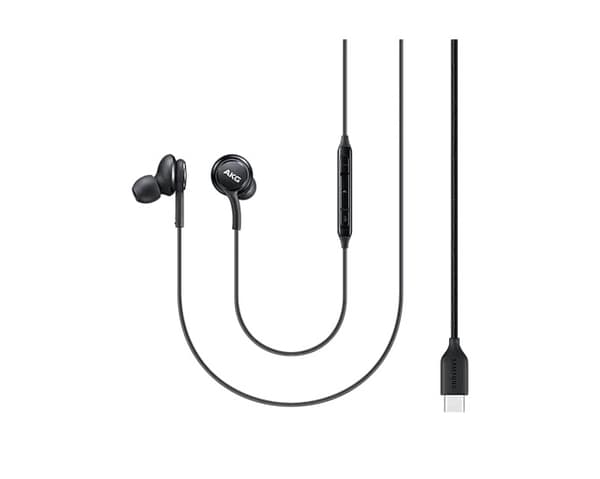Samsung Type-C -langalliset nappikuulokkeet, USB-C, musta