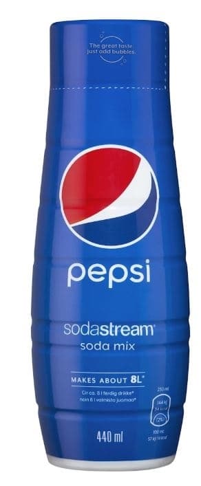 SodaStream Pepsi 440ml - Tekee 8 litraa
