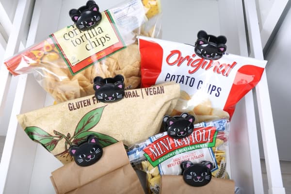 Kikkerland Påse Clips Katter (BC05CA)