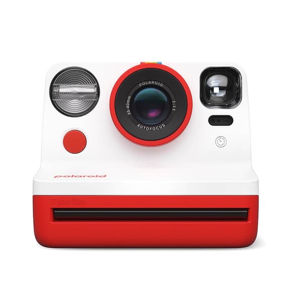 Polaroid Kamera Now Gen. 2 Röd & Vit
