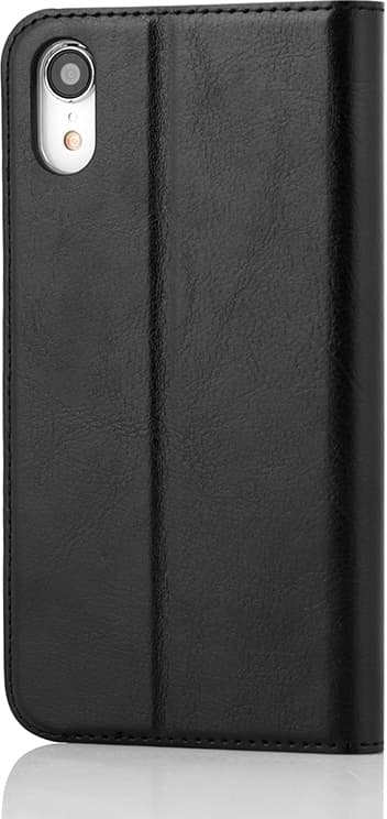 Wave BookCase suojakotelo, iPhone XR, musta