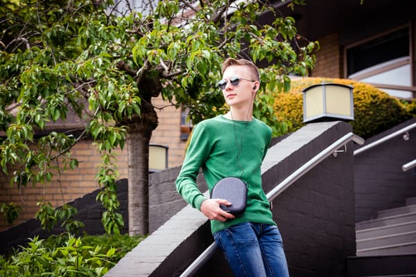 Lenco Powerbank-etui til Discman 5000mah grå