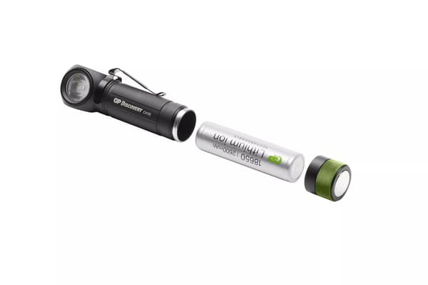 GP Discovery Power Headlamp 600Lm Li-Ion